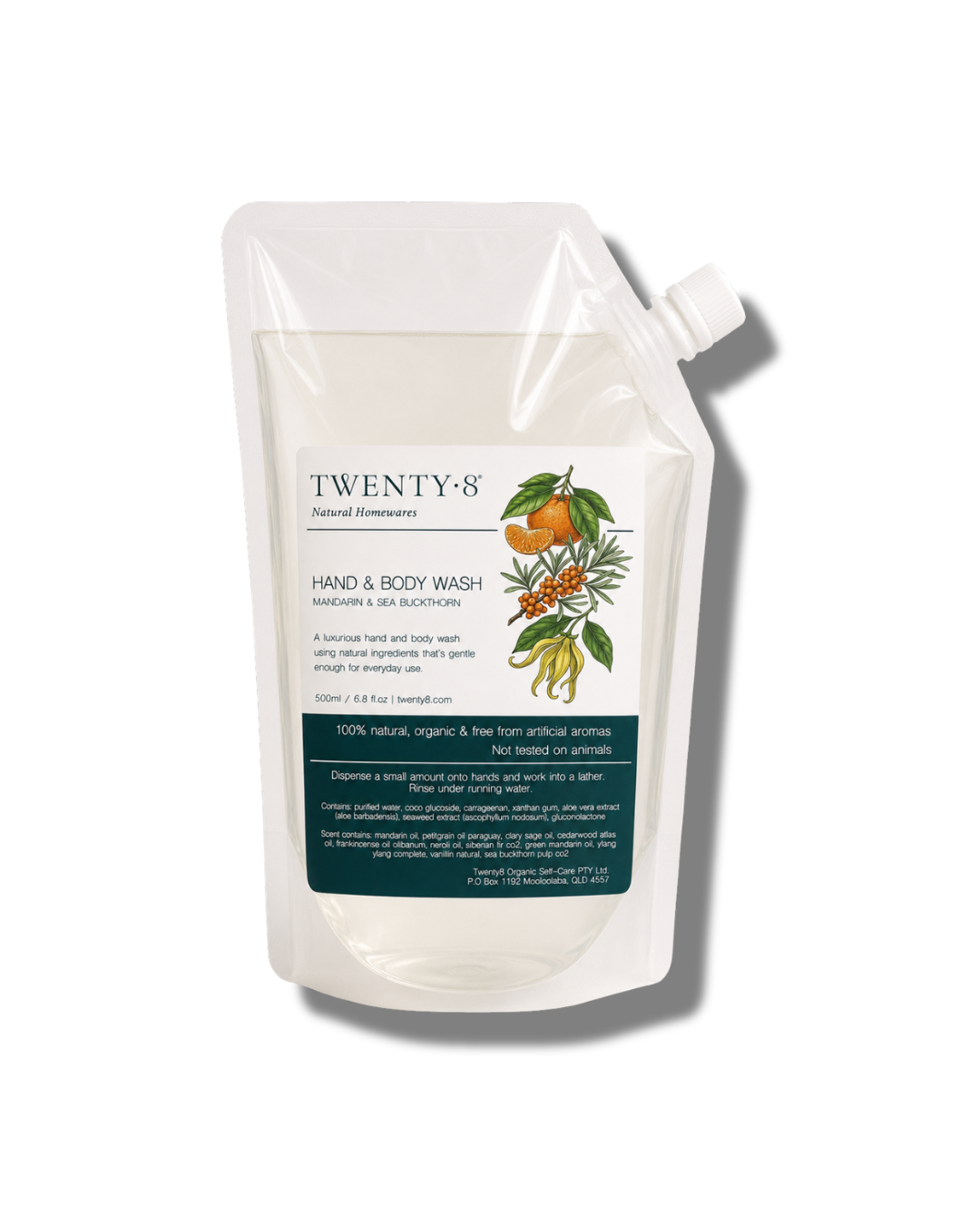 Refill Pouch – Hand and Body Wash