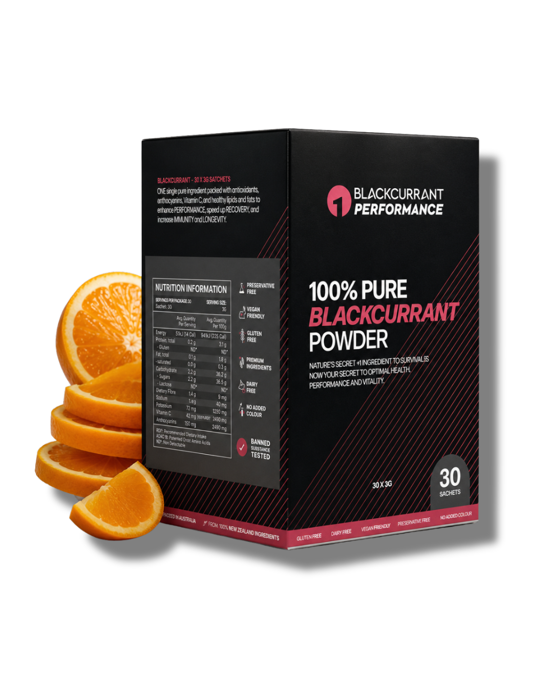 Blackcurrant Performance Sachets