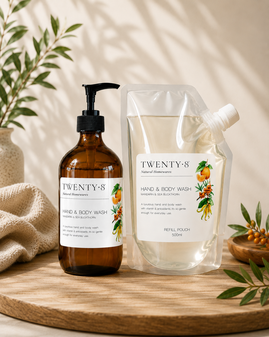 Refill Pouch – Hand and Body Wash