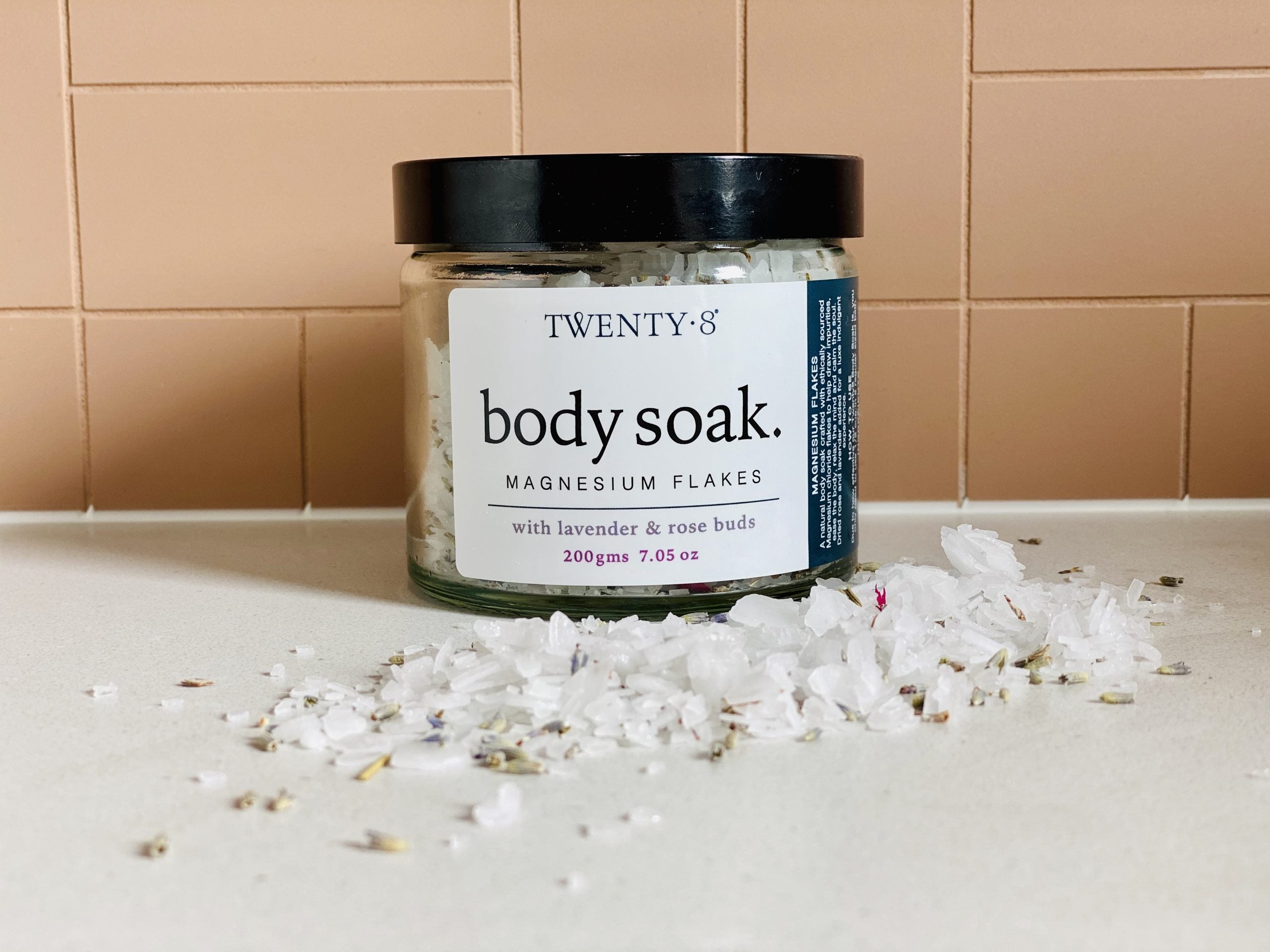 Body Soak - Magnesium Flakes with Rose/Lavender